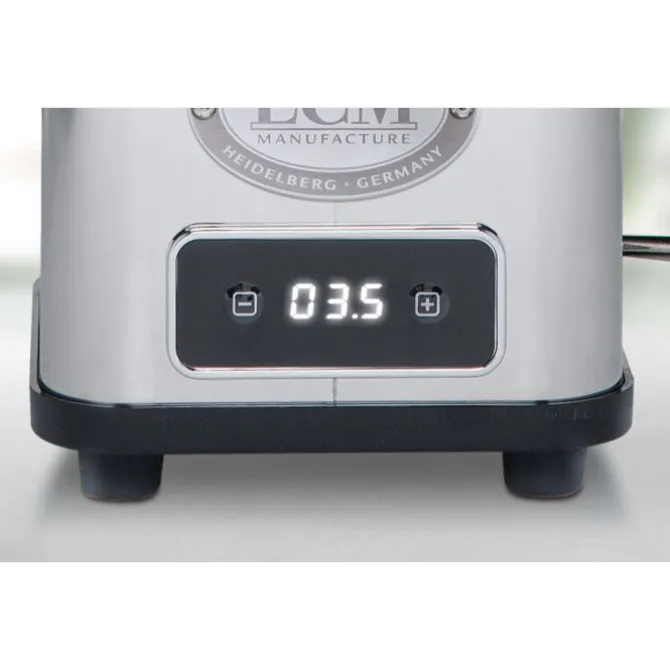 ECM S-Automatik 64 bonenmolen rvs glans