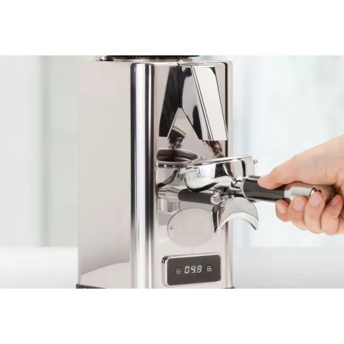ECM S-Automatik 64 bonenmolen rvs glans