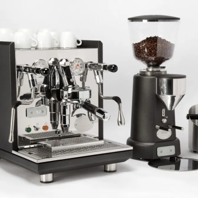 ECM Synchronika espressomachine rvs antraciet