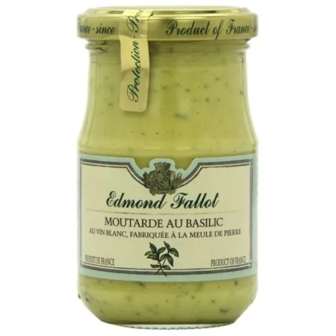 Edmond Fallot basilicum mosterd 210 ml