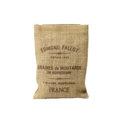 Edmond Fallot mosterdzaad 250 gram in juten zakje