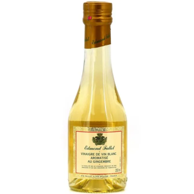 Edmond Fallot witte wijnazijn met gember 250 ml