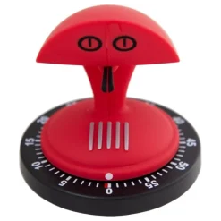 Ek Design keukentimer espressomachine kunststof rood