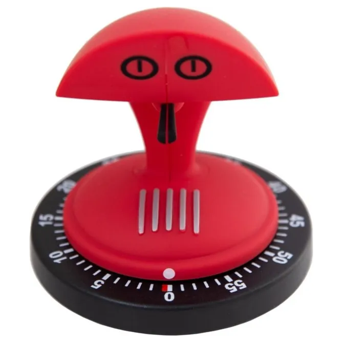 Ek Design keukentimer espressomachine kunststof rood