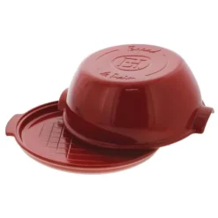 Emile Henry Le Pain Maison broodbakvorm rond 32,5 cm aardewerk Grand Cru