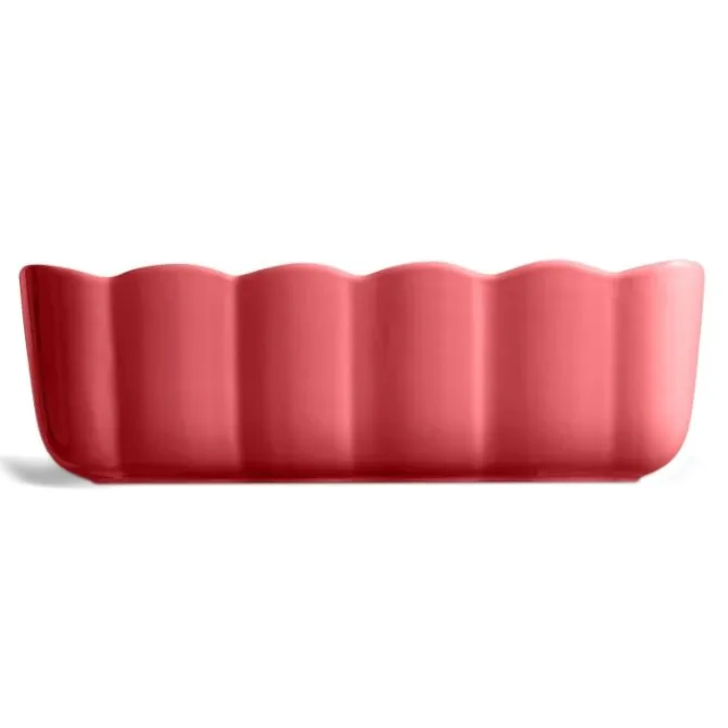 Emile Henry Madeleine cakevorm 29,5 x 13,5 cm keramiek Rose Candy