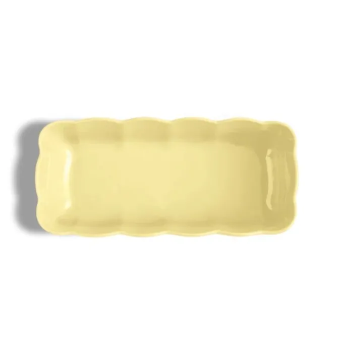 Emile Henry Madeleine cakevorm 29,5 x 13,5 cm keramiek Vanille
