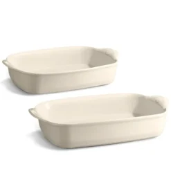 Emile Henry ovenschalenset Argile 2-delig