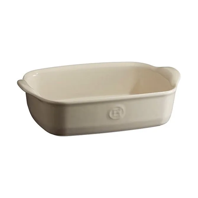 Emile Henry rechthoekige ovenschaal 22 x 14,5 cm keramiek Argile