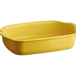Emile Henry rechthoekige ovenschaal 30 x 19 cm keramiek Jaune Provence