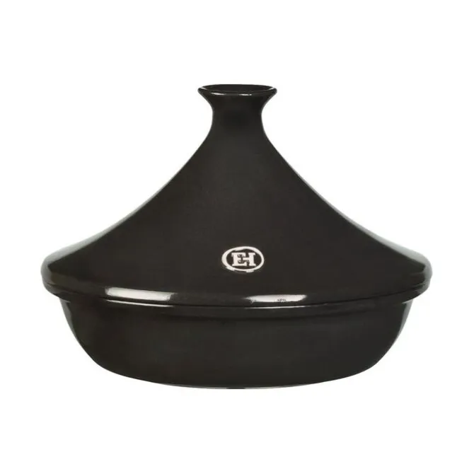 Emile Henry tajine ø 27 cm keramiek zwart