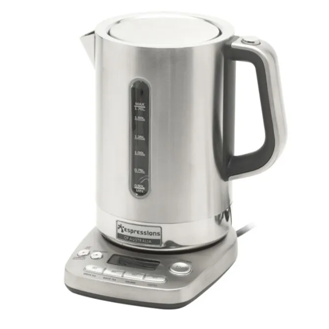Espressions Smart Kettle Silent waterkoker 1,7 liter rvs