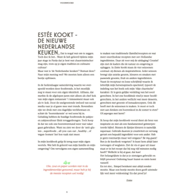 Estee kookt : de nieuwe Nederlandse keuken