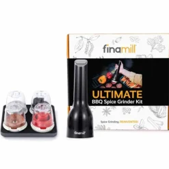 Finamill BBQ Giftbox Midnight Black 6-delig