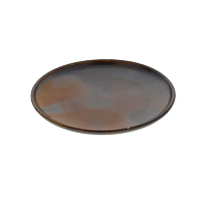Fine2Dine Escura ontbijtbord ø 20 cm porselein donkerbruin
