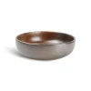 Fine2Dine Escura schaal ø 20 cm porselein donkerbruin