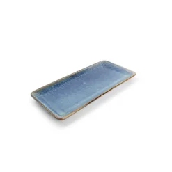 Fine2Dine Nova serveerschaal 30,5 x 14 cm porselein blauw