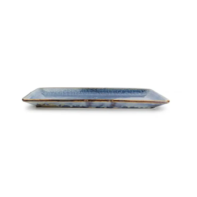 Fine2Dine Nova serveerschaal 30,5 x 14 cm porselein blauw