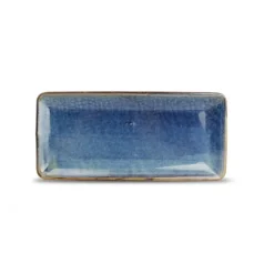 Fine2Dine Nova serveerschaal 30,5 x 14 cm porselein blauw