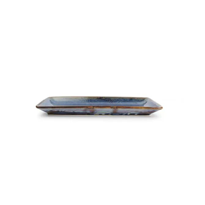 Fine2Dine Nova serveerschaal 25,5 x 11,5 cm porselein blauw
