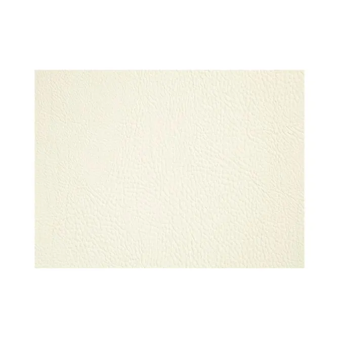 Finesse Monaco XL placemat 35 x 48 cm kunstleer Cloud White