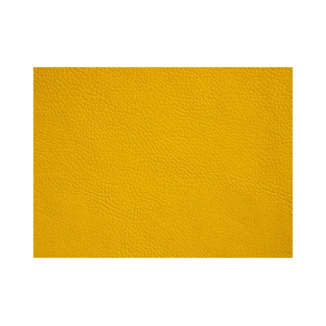 Finesse Monaco XL placemat 35 x 48 cm kunstleer Sunglow Yellow