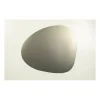 Finesse Skin Natur Pebble placemat 40 x 46 cm leer Silver