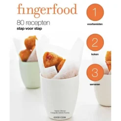 1-2-3 Fingerfood, 80 recepten stap voor stap