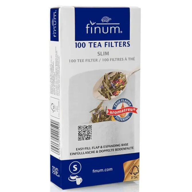 Finum theefilters maat S papier 100 stuks