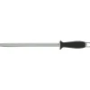 Fischer aanzetstaal ovaal 30 cm rvs zwart