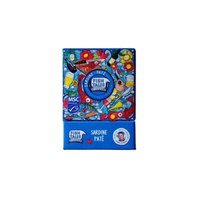 Fishtales sardientjes paté 75 gram