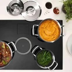 Fissler Original Profi collection pannenset met gratis Crispy serveerpan rvs 6-delig
