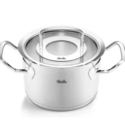 Fissler Original Profi kookpan met glasdeksel ø 24 cm rvs
