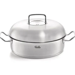 Fissler Original Profi sauteerpan met High-Dome deksel ø 28 cm rvs