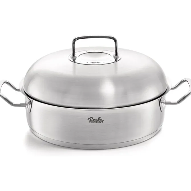 Fissler Original Profi sauteerpan met High-Dome deksel ø 28 cm rvs