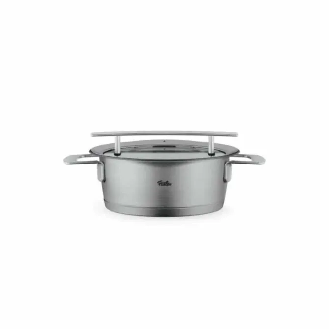 Fissler Phi Collection lage kookpan ø 20 cm rvs