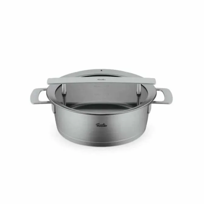 Fissler Phi Collection lage kookpan ø 24 cm rvs