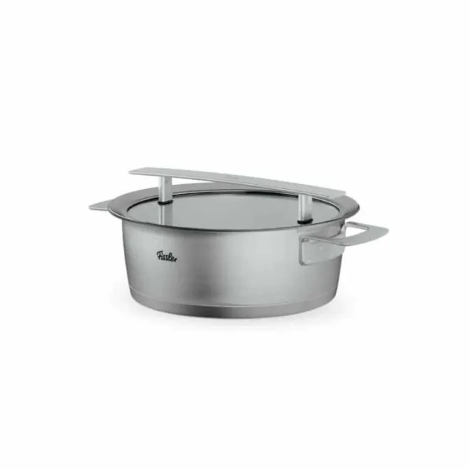Fissler Phi Collection lage kookpan ø 24 cm rvs