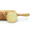 Folkroll Paisley deegroller 43 cm beukenhout