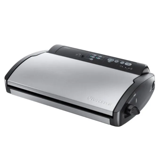 FoodSaver Topline vacuümmachine 28 cm rvs zwart