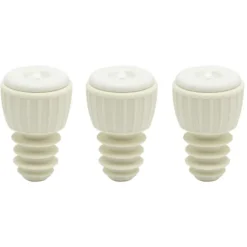 FoodSaver wijnstoppers 5 cm kunststof wit 3 stuks