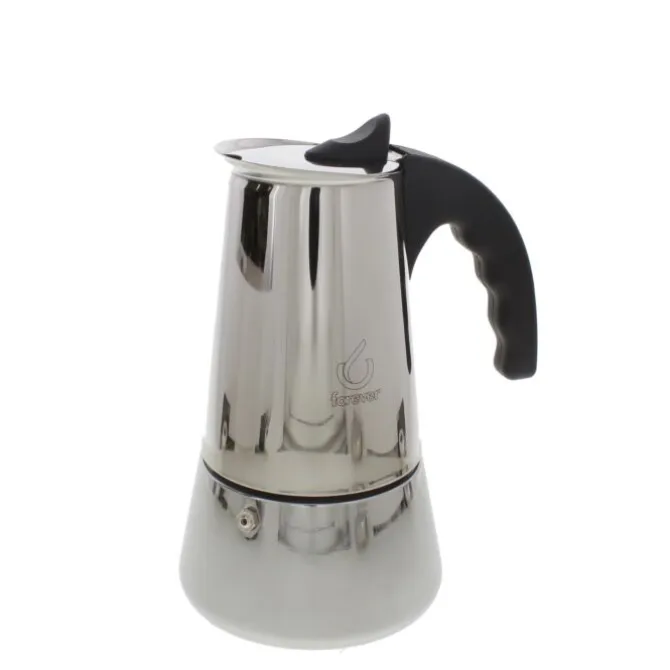 Forever Miss Conny inductie mokapot 10-kops rvs glans