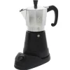 Forever Miss Moka Prestige elektrische mokapot 6-kops aluminium mat