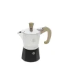 Forever Prestige Woody mokapot 2-kops aluminium mat