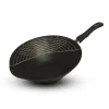 Gastrolux Expert wok met half rvs rekje ø 36 cm aluminium