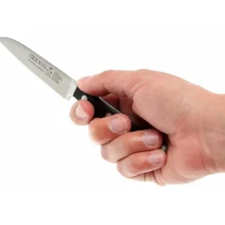 Güde Alpha groentemes 9 cm messenstaal zwart