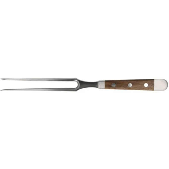 Güde Alpha Oak vleesvork 18 cm eikenhout