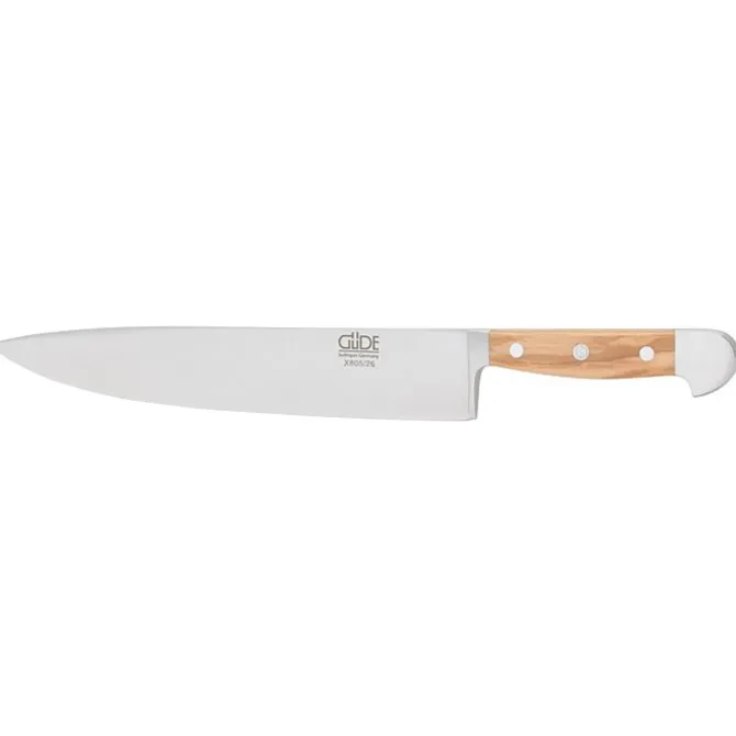 Güde Alpha Olive koksmes 26 cm messenstaal bruin