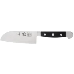Güde Alpha Santoku mes 14 cm messenstaal zwart
