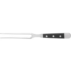 Güde Alpha vleesvork 18 cm messenstaal zwart